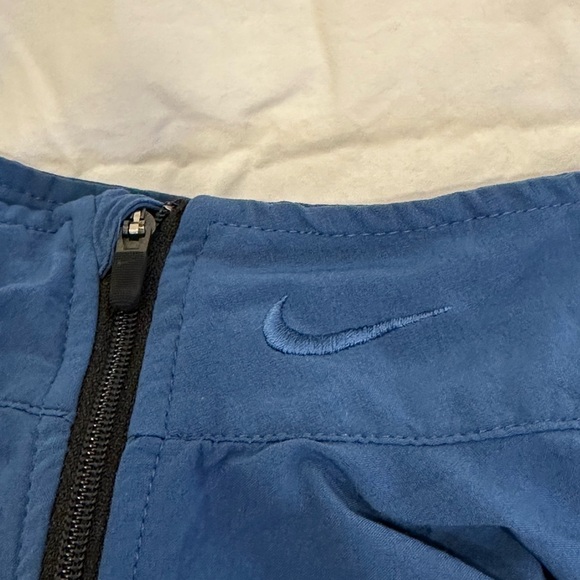 Nike Dri-FIT 3/4 Zip Performance Top - Blue - Picture 3 of 4